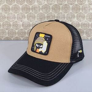 New Mens Martian From Looney Tunes Adjustable Snapback Cap Hat